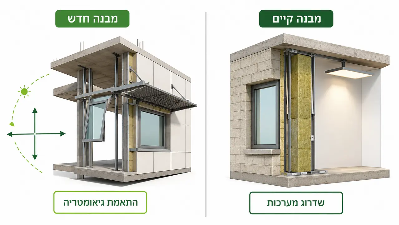 רצף הפתיחה בשלב התכנון המוקדם
