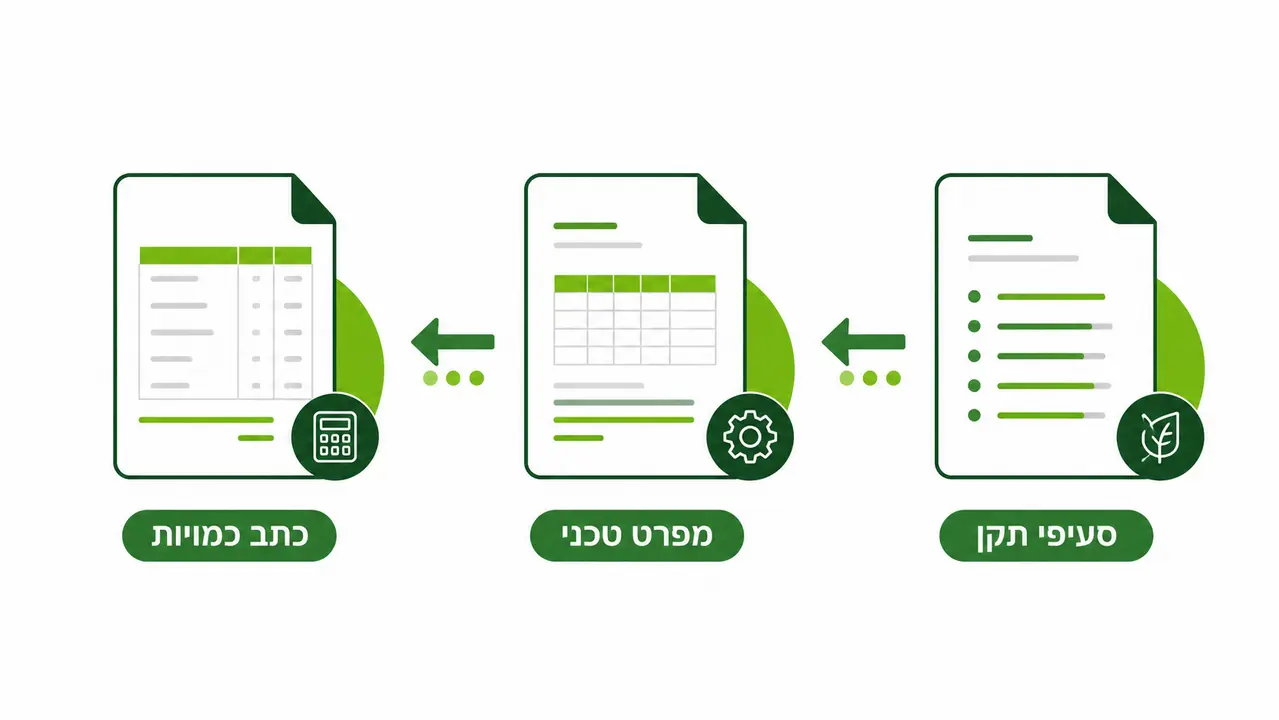 שילוב ייעוץ בנייה ירוקה בפרויקט והשפעתו על מפרט וכתב כמויות