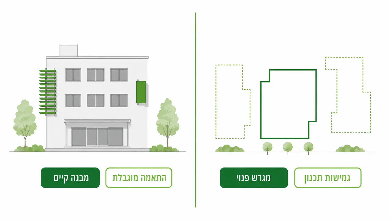 מבנה חדש מול מבנה קיים בהיקף הייעוץ