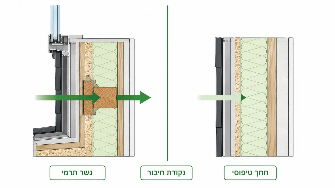 הפער בין ערך רכיב מחושב לבין ביצועי מערכת באתר