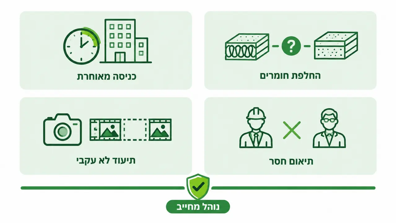 טעויות תכנון נפוצות ודרך מנען