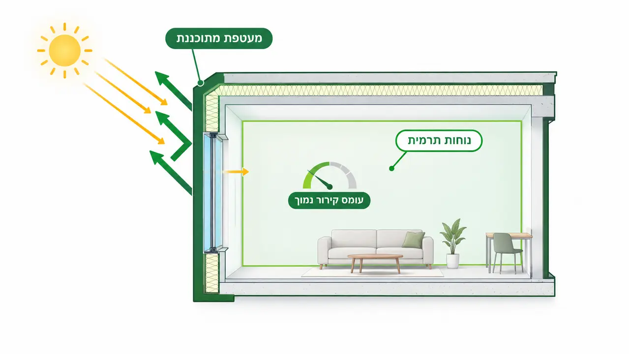 ערך הבנייה הירוקה מעבר לעמידה בתקן
